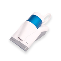 The Pneumotrac™ Spirometer is shown on a clear bacground.  
