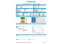 A sample COPD screening report.