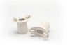 Disposable Rubber Flanged Mouthpiece which can fit over any Bacterial/Viral filter mouthpiece.