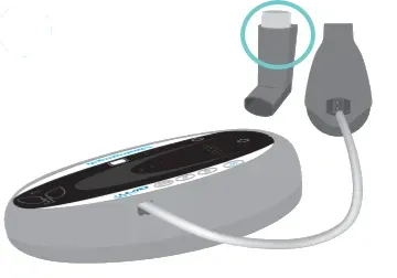 The place to insert the placebo canister is shown.